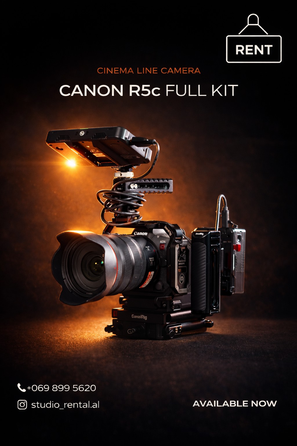 Canon R5 C Full Kit