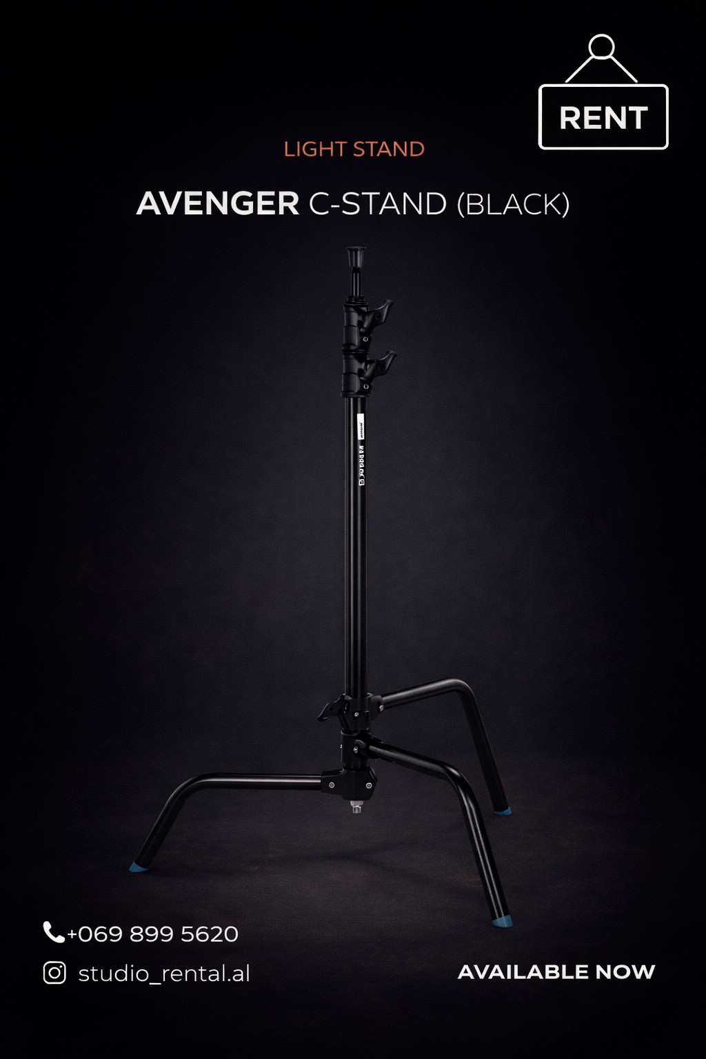 Avenger C-Stand · Black