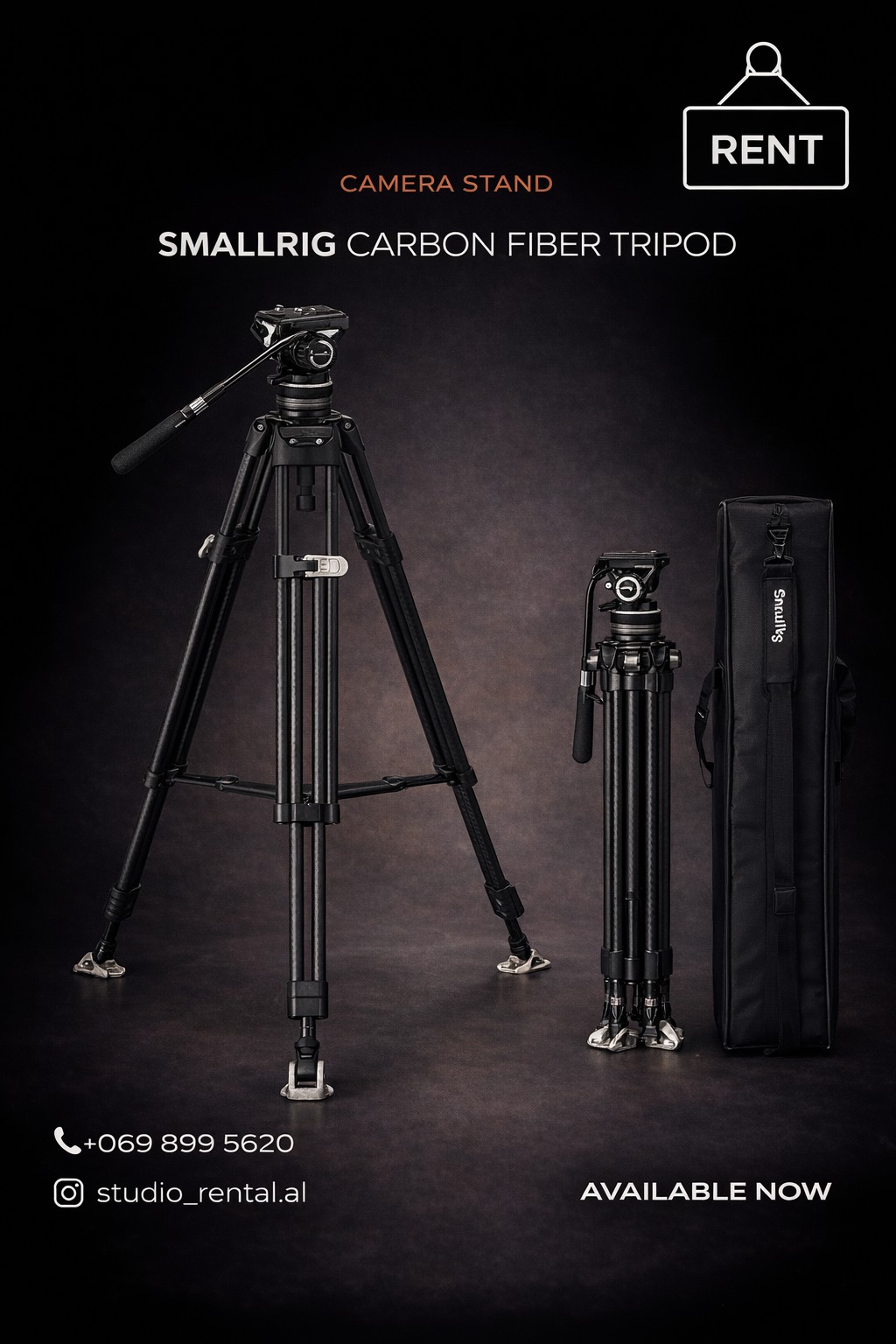 SmallRig Carbon Fiber Tripod