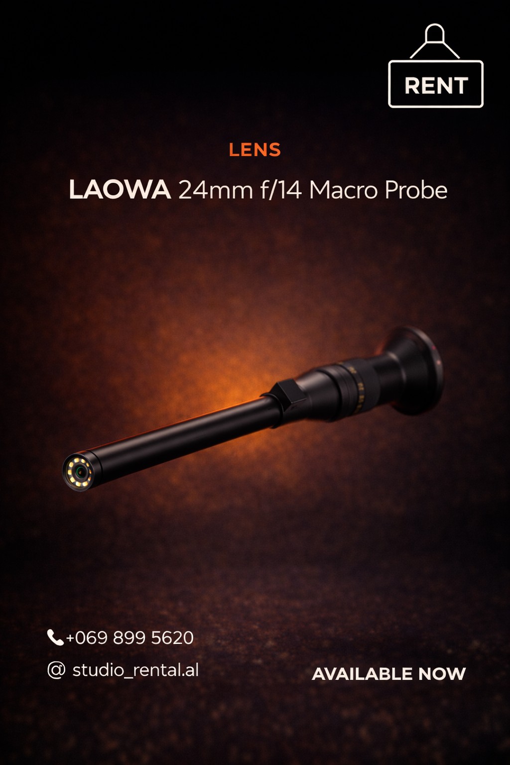 LAOWA 24mm f/14 Macro Probe